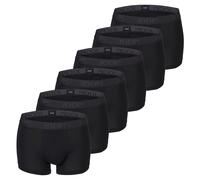 JOOP! Herren Boxershorts, 6er Pack - Everyday, Basic, Cotton Stretch, Logo Schwarz M