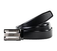JOOP! Herren Gürtel - Coll. Belt 3,5 cm, Echtleder, Koppelverschluss, Logo 105 cm Schwarz