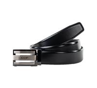 JOOP! Herren Gürtel - Coll. Belt 3,5 cm, Echtleder, Koppelverschluss, Logo Schwarz 100 cm