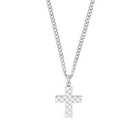 Joop! Herren Halskette 2031030 mit Anhänger Kreuz Edelstahl