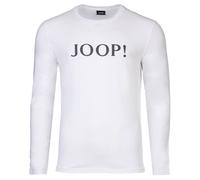 JOOP! Herren Langarmshirt mit Logoprint - Comfort, Mix and Match, Rundhals, Cotton Stretch Weiß / M M Weiß