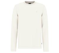 JOOP! Herren Langarmshirt - Pino, Rundhals, langarm, Longsleeve, Baumwolle, einfarbig Natur / M M Weiß