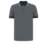 JOOP! Herren Poloshirt, Allover-Print - Jessino, Baumwolle Grau M
