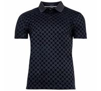 JOOP! Herren Poloshirt - JJ-04Pancrazio, Polokragen, Cornflower-Alloverprint, Baumwolle Dunkelblau / XL XL Blau