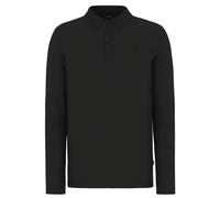 JOOP! Herren Poloshirt - Pero, Langarm, Knopfleiste, Baumwolle Schwarz M