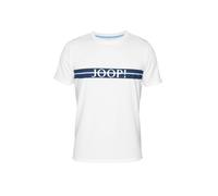 Shorty JOOP "Core", Herren, Gr. XXL, cloud dancer, schwarz sapphire, Jersey, Obermaterial: 95% Baumwolle, 5% Elasthan, bequem kurz, Rundhals, Homewear-Sets Shorty, mit kurzem Arm, Rundhalsausschnitt u
