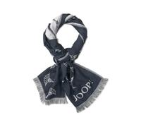 JOOP! Herren Schal 'Feris' nachtblau / weiß, Größe One Size Nachtblau / Weiß