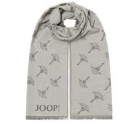 JOOP! Herren Schal - Feris, Webschal, Cornflower, Logo, Bicolor, ca. 180 x 60 cm Hellgrau One size Grau