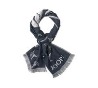 JOOP! Herren Schal - Feris, Webschal, Cornflower, Logo, Bicolor, ca. 180 x 60 cm One size Blau