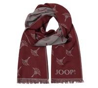 JOOP! Herren Schal - Feris, Webschal, Cornflower, Logo, Bicolor, ca. 180 x 60 cm Rot One size Rot