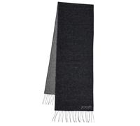 JOOP! Herren Schal mit Wolle - Larsen, Wendeschal, Logo Schwarz One size Schwarz