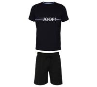 JOOP! Herren Schlafanzug, kurz - Core, Pyjama-Set, Shorty, 2-teilig, Logo, Cotton Stretch Schwarz / XL XL Schwarz