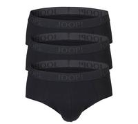 Slip mit elastischem Label-Bund im 3er-Pack L men BLACK