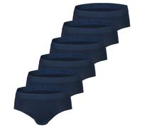 JOOP! Herren Slips, 6er Pack - Everyday, Basic, Cotton Stretch, Logo Blau XL