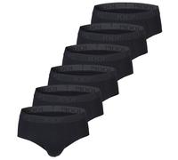 JOOP! Herren Slips, 6er Pack - Everyday, Basic, Cotton Stretch, Logo Schwarz M
