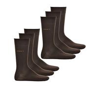 Joop! Herren Socken 6 PAAR - Strümpfe, Kurzsocken, Anzugsocken, Business (2x 3-Pack) (Braun (7000), 39-42 (6 Paar))