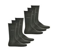Joop! Herren Socken 6 PAAR - Strümpfe, Kurzsocken, Anzugsocken, Business (2x 3-Pack) (Grau (2100M), 39-42 (6 Paar))