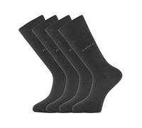 JOOP! Herren Socken 2 Paar, Basic Soft Cotton Sock 2-Pack, Einfarbig - Farbwahl / Farbe: Anthrazit Größe: 39-42 (6-8 UK)