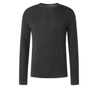 JOOP! Herren Strickpullover - Cahilo, Rundhals, Logo, einfarbig Schwarz L