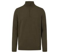 Strickpullover JOOP "Dario", Herren, Gr. XL, grün (dunkelgrün), Strick, Obermaterial: 100% Wolle, unifarben, regular fit normal, Rundhals, eingesetzt Rippstrickbündchen, Pullover Strickpullover, Regul