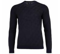 Sweater JOOP "Strickpullover JK-13Ravorono", Herren, Gr. M, blau (dunkelblau), Obermaterial: 54% Baumwolle CO. 46% Viskose CV., Sweatshirts Sweater (75490228-M) dunkelblau