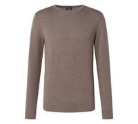JOOP! Herren Strickpullover, Wolle - Denny, Rundhals, einfarbig XL Braun