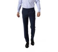 JOOP! Hose Herren Regular Fit Wolle blau, 56