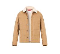 JOOP! Jacke Herren Umlegekragen Cord beige, 50 (M)