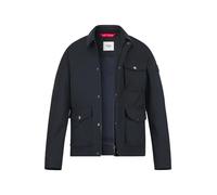 JOOP! Jacke Herren Umlegekragen Mikrofaser blau, 50 (M)