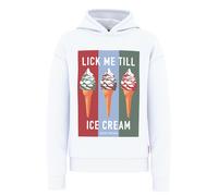 JOOP! Jeans Hoodie mit Motiv-Print Modell 'Erol' in Weiss, Größe L