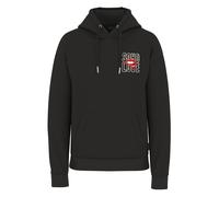 JOOP! Hoodie Herren Regular Fit Baumwolle schwarz, M