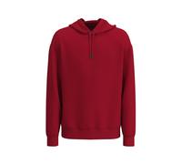 Kapuzensweatshirt JOOP JEANS "Sidney", Herren, Gr. XXL, rot (dunkelrot), Sweatware, Obermaterial: 100% Baumwolle, unifarben, regular fit normal, Rundhals, eingesetzt Rippbündchen, Sweatshirts, Mit Run