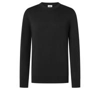 JOOP! JEANS Herren Feinstrickpullover - Pablor, Baumwolle, Rundhals, einfarbig Schwarz / L L Schwarz