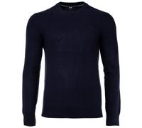 JOOP! JEANS Herren Strickpullover - Laurelo, Wolle, Rundhals, Bündchen, einfarbig Dunkeblau 3XL