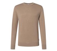 JOOP! JEANS Herren Strickpullover - Laurelor, Feinstrick, Wolle, Rundhals, Bündchen, einfarbig Beige / M M Beige