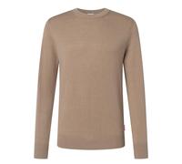 JOOP! JEANS Herren Strickpullover - Laurelor, Feinstrick, Wolle, Rundhals, Bündchen, einfarbig Beige XL