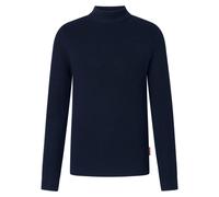 JOOP! JEANS Herren Strickpullover - Orlinor, Wolle, Grobstrick, Rundhals, einfarbig Dunkelblau L