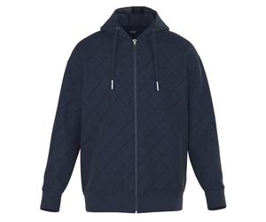 JOOP! JEANS Herren Sweatjacke - Cataldo, Kapuze, Reißverschluss, Logo Allover, Cotton Blau / M M Blau