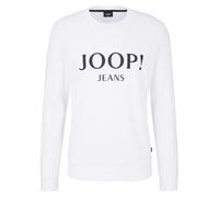 JOOP! JEANS Herren Sweatshirt - JJJ-25Alfred, Sweater, Rundhals, Logo, Baumwolle Weiß 2XL