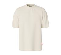 T-Shirt JOOP JEANS "Aldric", Herren, Gr. XL, beige (natural), Single Jersey, Obermaterial: 65% Modal, 35% Polyester, clean, unifarben, regular fit taillenbedeckt, Rundhals, eingesetzt abgesteppte Kant