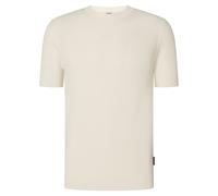 JOOP! JEANS Herren T-Shirt - Sandero, Strick, Struktur, Baumwolle XL Weiß