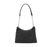 Schultertasche JOOP JEANS "iniziale lucille shoulderbag shz", Damen, Gr. B/H/T: 23cm x 17cm x 6cm, schwarz, Nylon, Taschen Schultertasche (62296406-0) schwarz