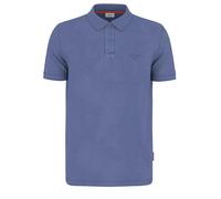 Poloshirt JOOP JEANS "Ambrosian", Damen, Gr. XXL, bright blau, Piqué, Obermaterial: 95% Baumwolle, 5% Elasthan, unifarben, normal, Rippbündchen, Shirts (88131728-XXL) bright blau