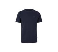 T-Shirt JOOP JEANS "Alphis", Herren, Gr. L, dunkelblau, Jersey, Obermaterial: 100% Baumwolle, clean, unifarben, normal, Rundhals, Shirts T-Shirt, mit Logoprint (89635606-L)