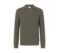 Polokragenpullover JOOP JEANS "Ove", Herren, Gr. XL, medium beige, Strick, Obermaterial: 100% Baumwolle, clean, unifarben, normal, Pullover, mit feinem Strukturmuster (88077712-XL) medium beige