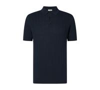 Poloshirt JOOP JEANS, Herren, Gr. S, dunkelblau, Strick, Obermaterial: 100% Baumwolle, normal normal, Rippbündchen, Shirts Poloshirt (33293133-S)