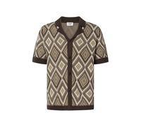 JOOP! Kurzarmhemd Herren Regular Fit Kurzarm braun, XL