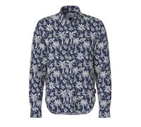 JOOP! Hemd Herren Langarm Baumwolle blau, L