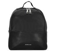 Schultertasche JOOP JEANS "principale fina backpack mvz", Damen, Gr. B/H/T: 27cm x 31cm x 12cm, schwarz, Polyurethan (PU), Taschen (65503358-0) schwarz