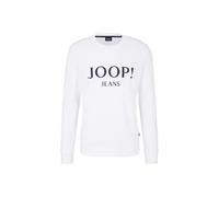 JOOP! JEANS Herren Sweatshirt - JJJ-25Alfred, Sweater, Rundhals, Logo, Baumwolle Weiß L